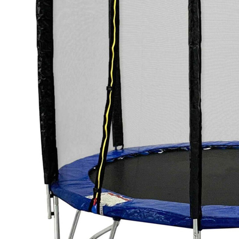 Trampoline Warehouse 8ft Blue Trampoline with Safety Enclosure Net Image 3