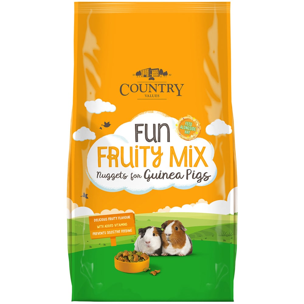Country Value Guinea Pig Fruity Nuggets 1.5kg Image 1