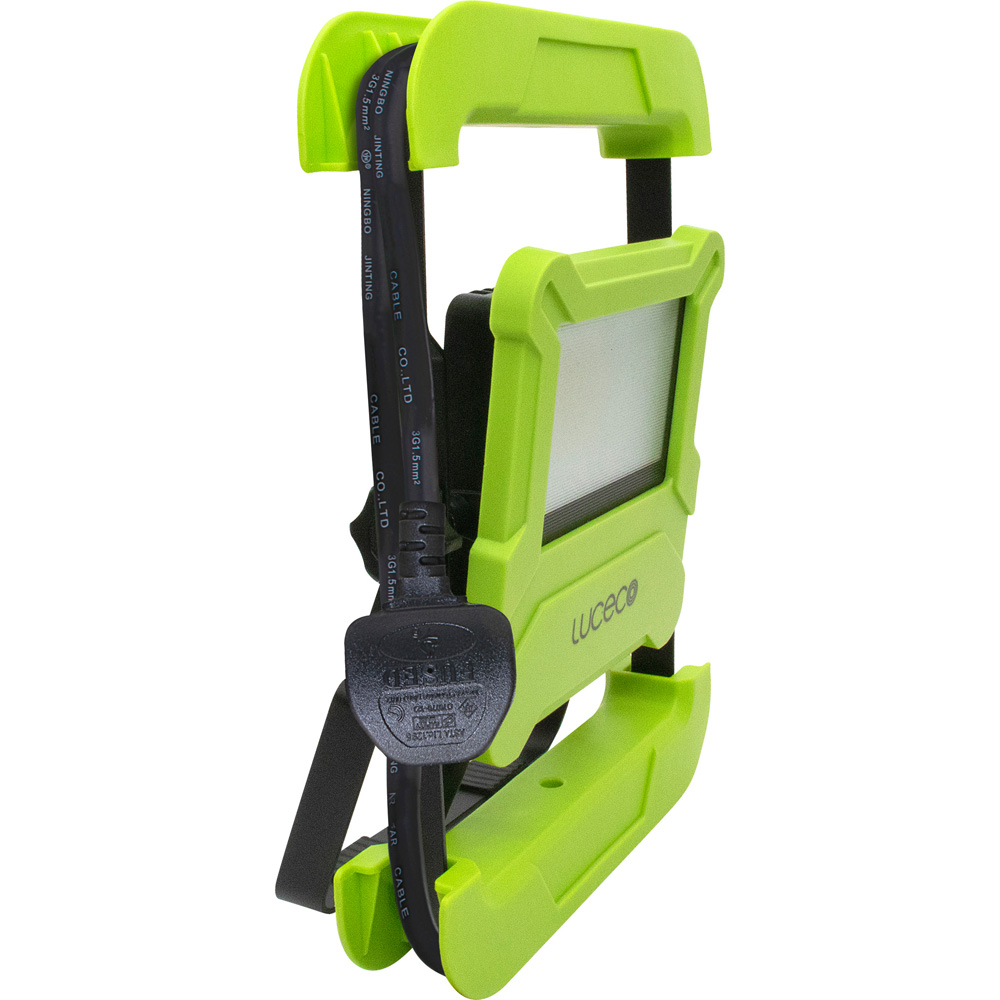 Luceco Foldable Compact Work Light with 13A Power Socket Image 3