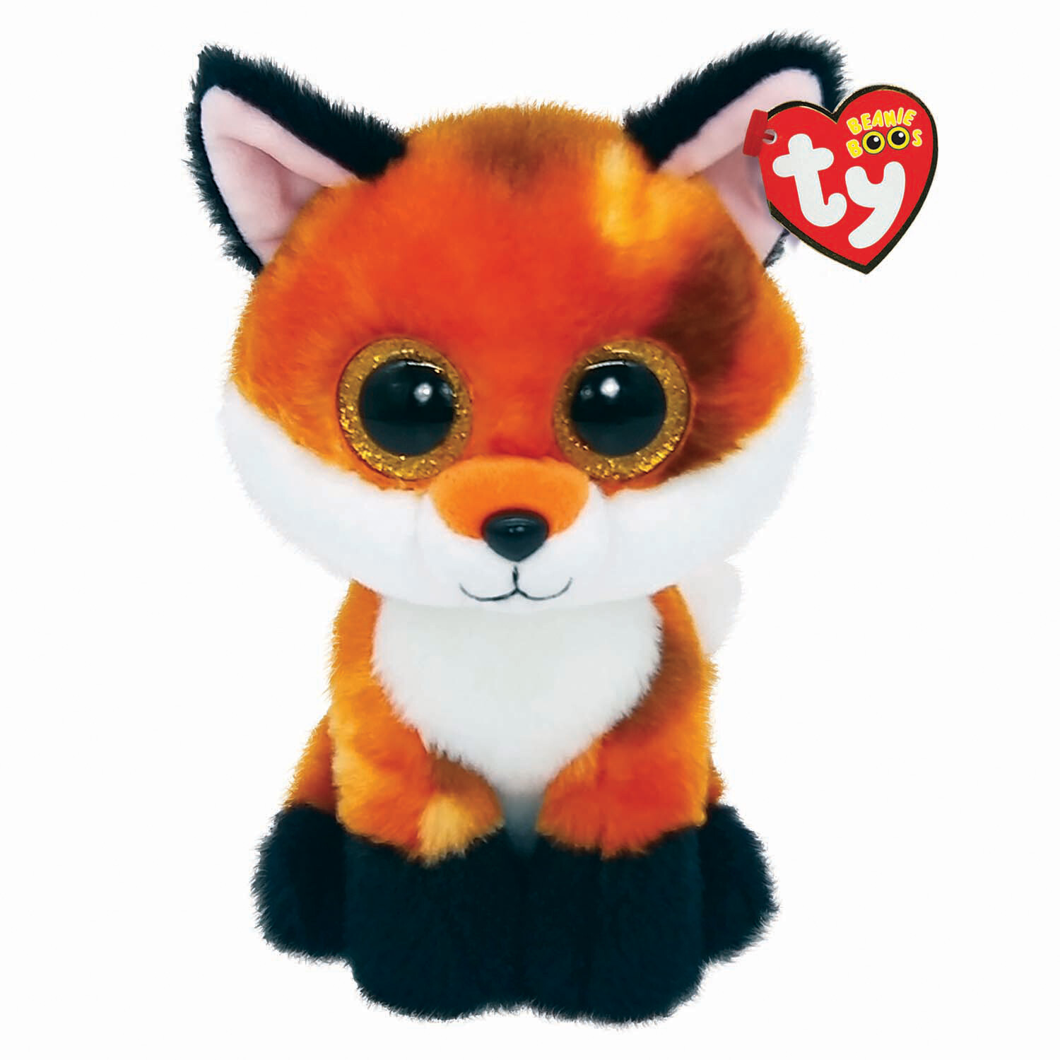 Ty Beanie Boo Meadow Fox Soft Toy  - Orange Image