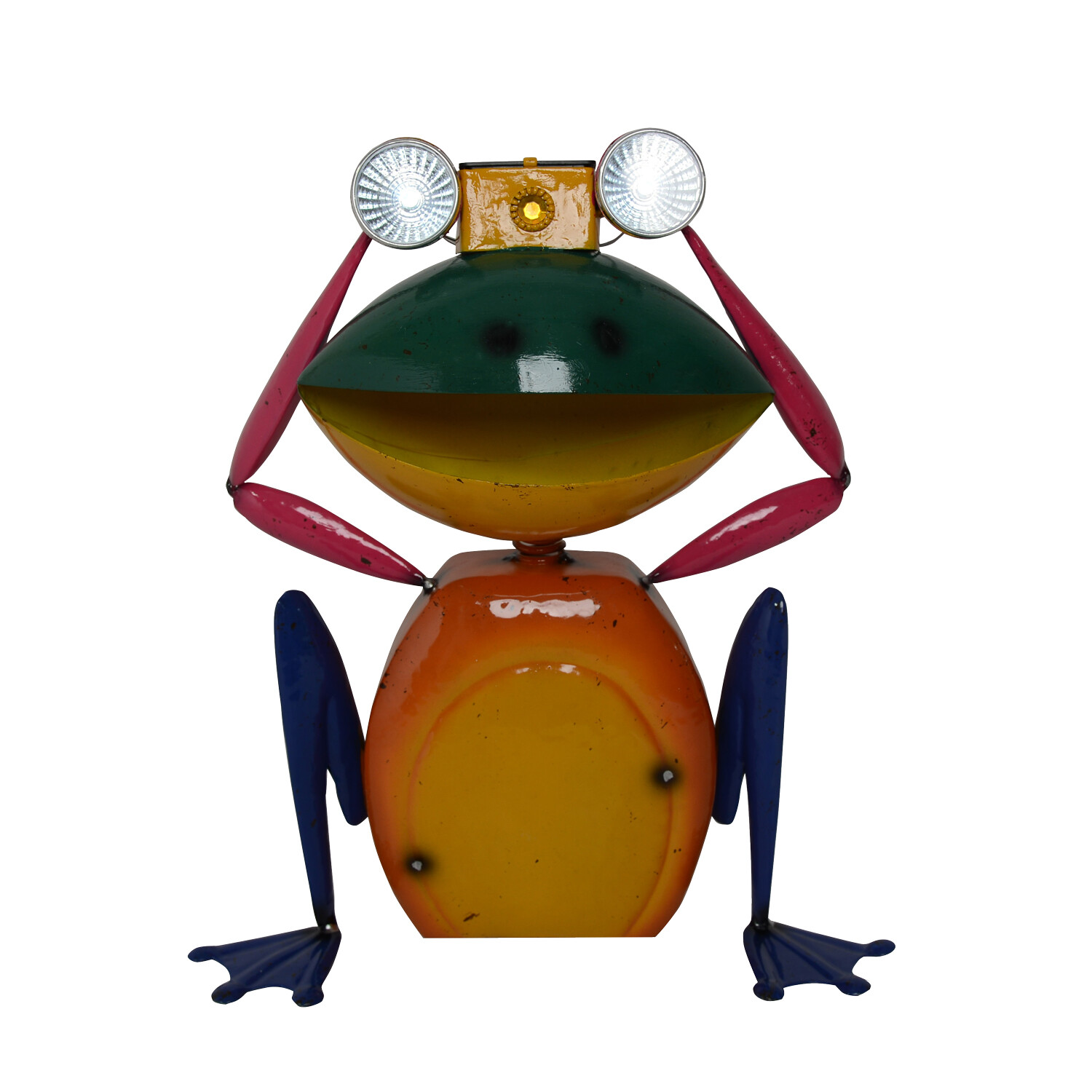 Solar Rainbow Frog Ornament Image 3
