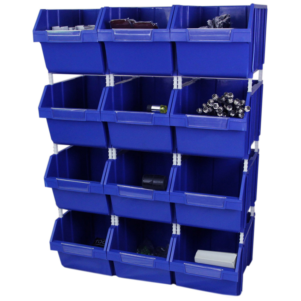 Monster Shop Blue Quick Pick Storage Organisers 12 Pack Image 4