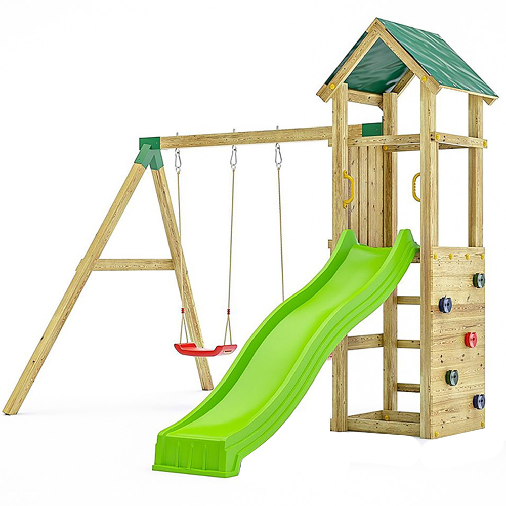 Shire Charly Kids Wooden Multi Play Set Equipment Image 1