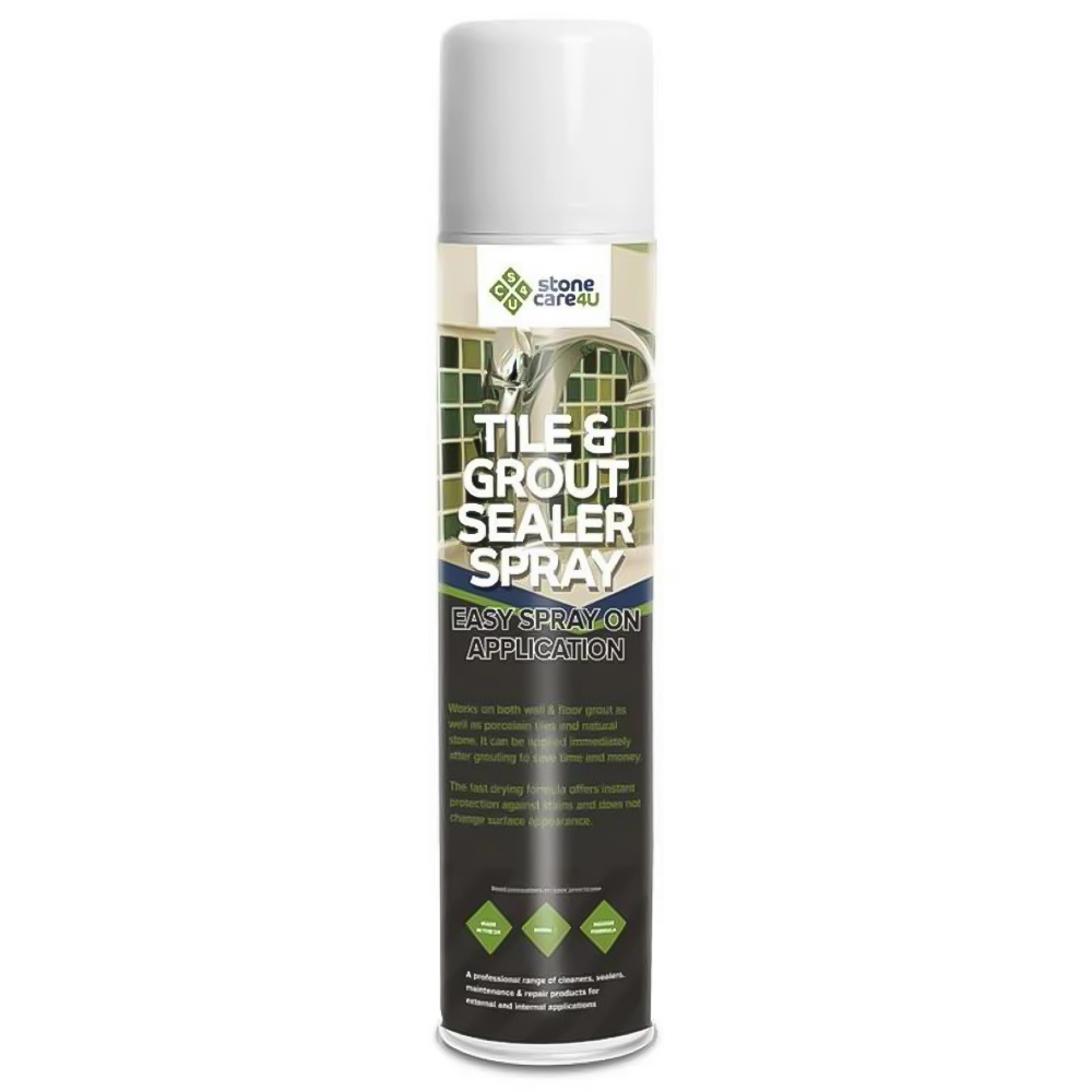 StoneCare4U Essential Tile and Grout Sealer Spray 600ml Image 1
