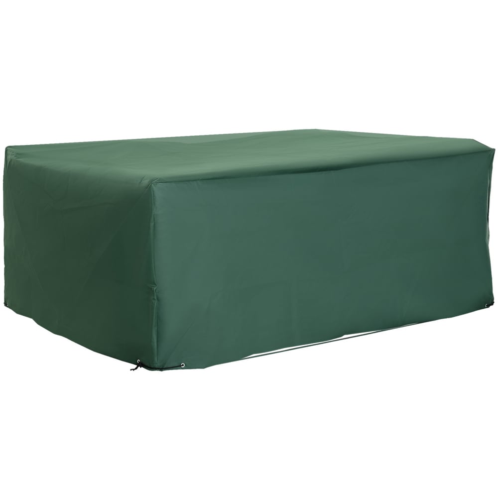Outsunny Green 600D Oxford Anti-UV Garden Furniture Cover 245 x 165 x 55cm Image 1