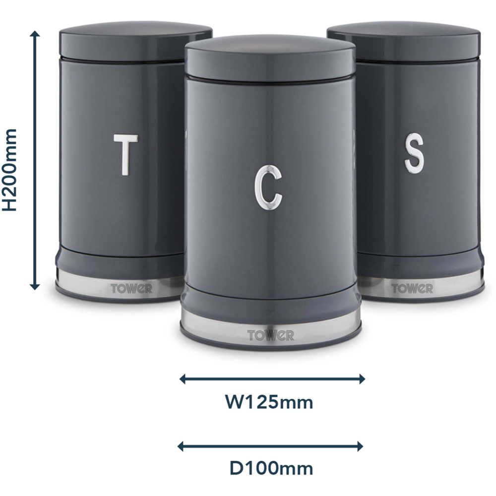 Tower Belle Canisters Set of 3 Image 9