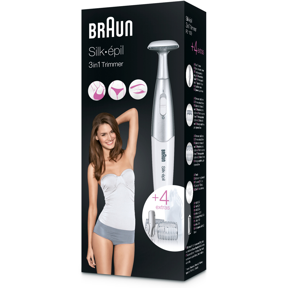 Braun FG1100W White Women Bikini Trimmer Image 3