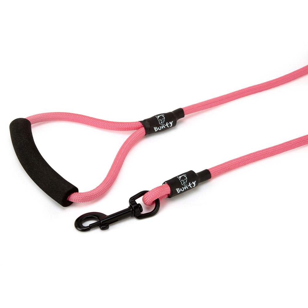 Bunty Medium Pink Rope Lead Image 2
