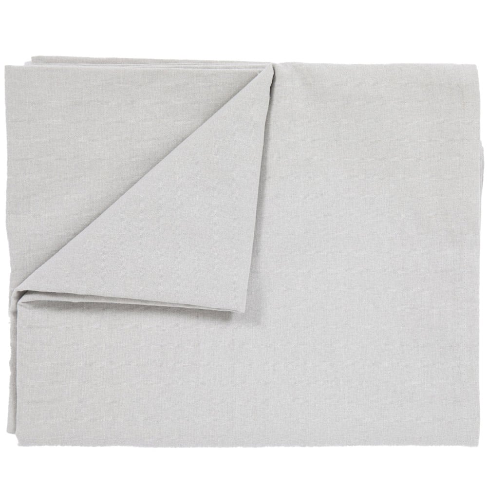 AVON Grey Cotton Tablecloth 140 x 240cm Image