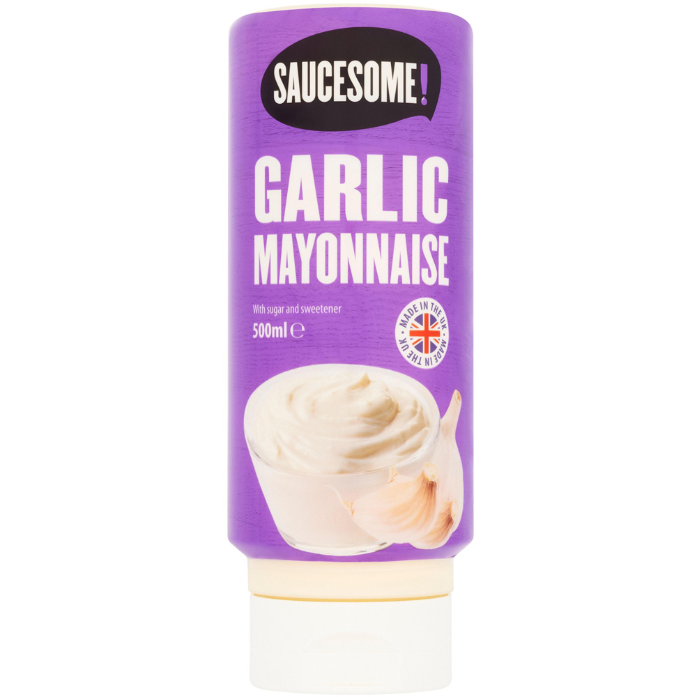 Saucesome! Garlic Mayonnaise 500ml Image