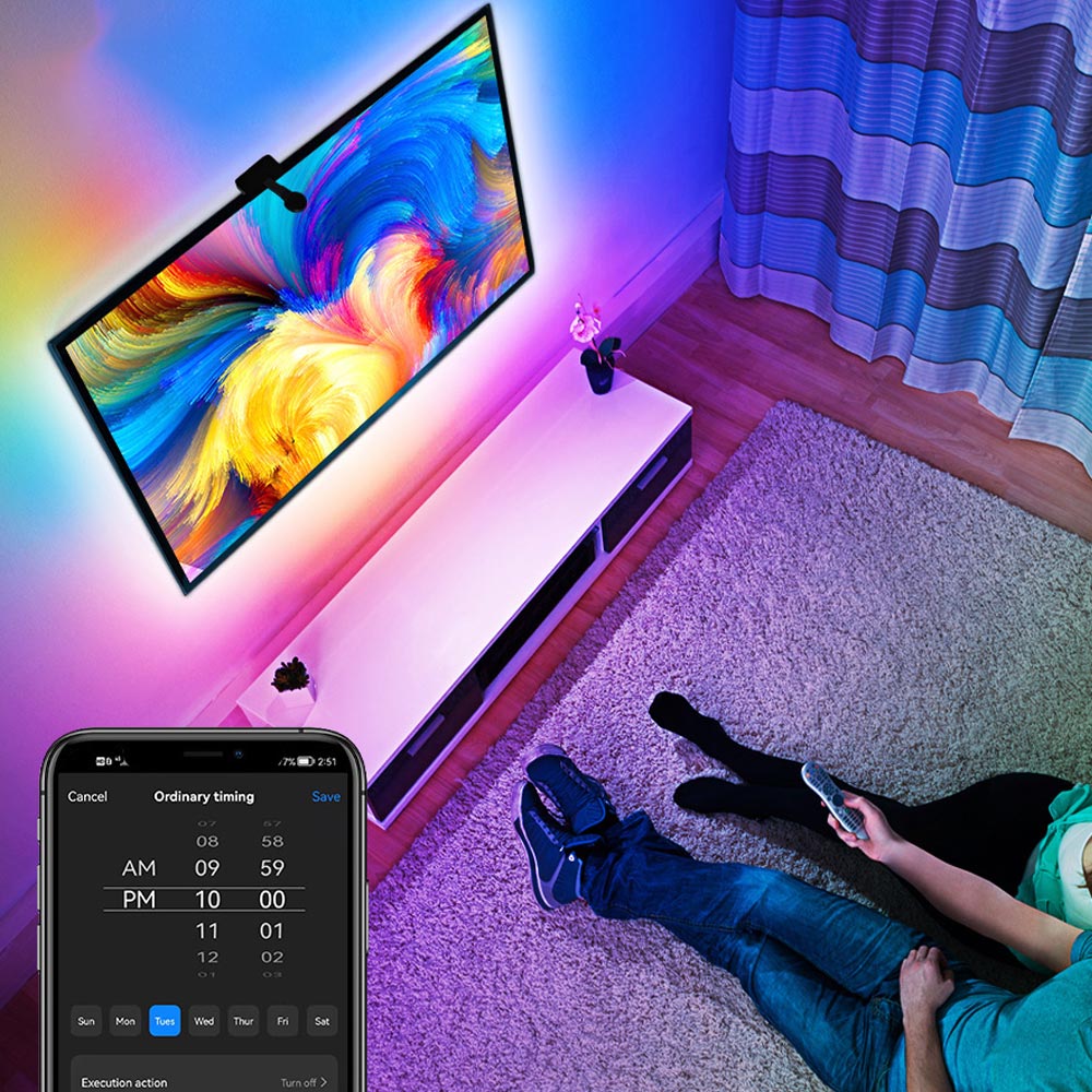 Ener-J Smart TV RGBIC Strip Kit 3.8m Image 2