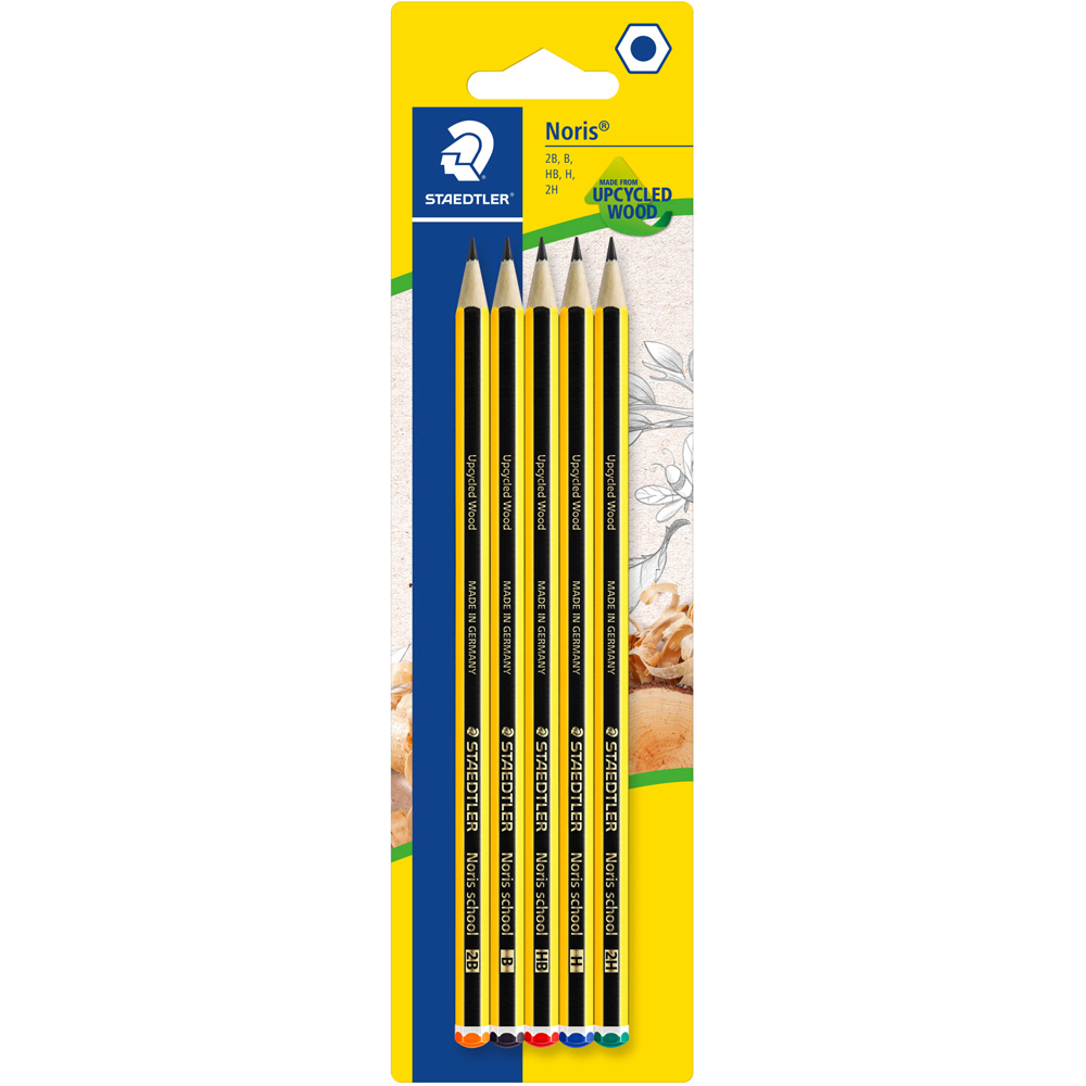 Staedtler Noris Assorted Pencils 5 Pack Image 1