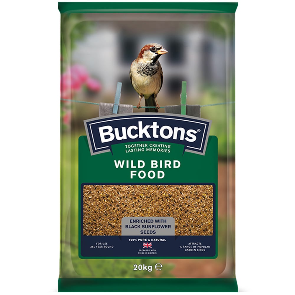 Bucktons Wild Bird Food Seed Mix 20kg Image 1
