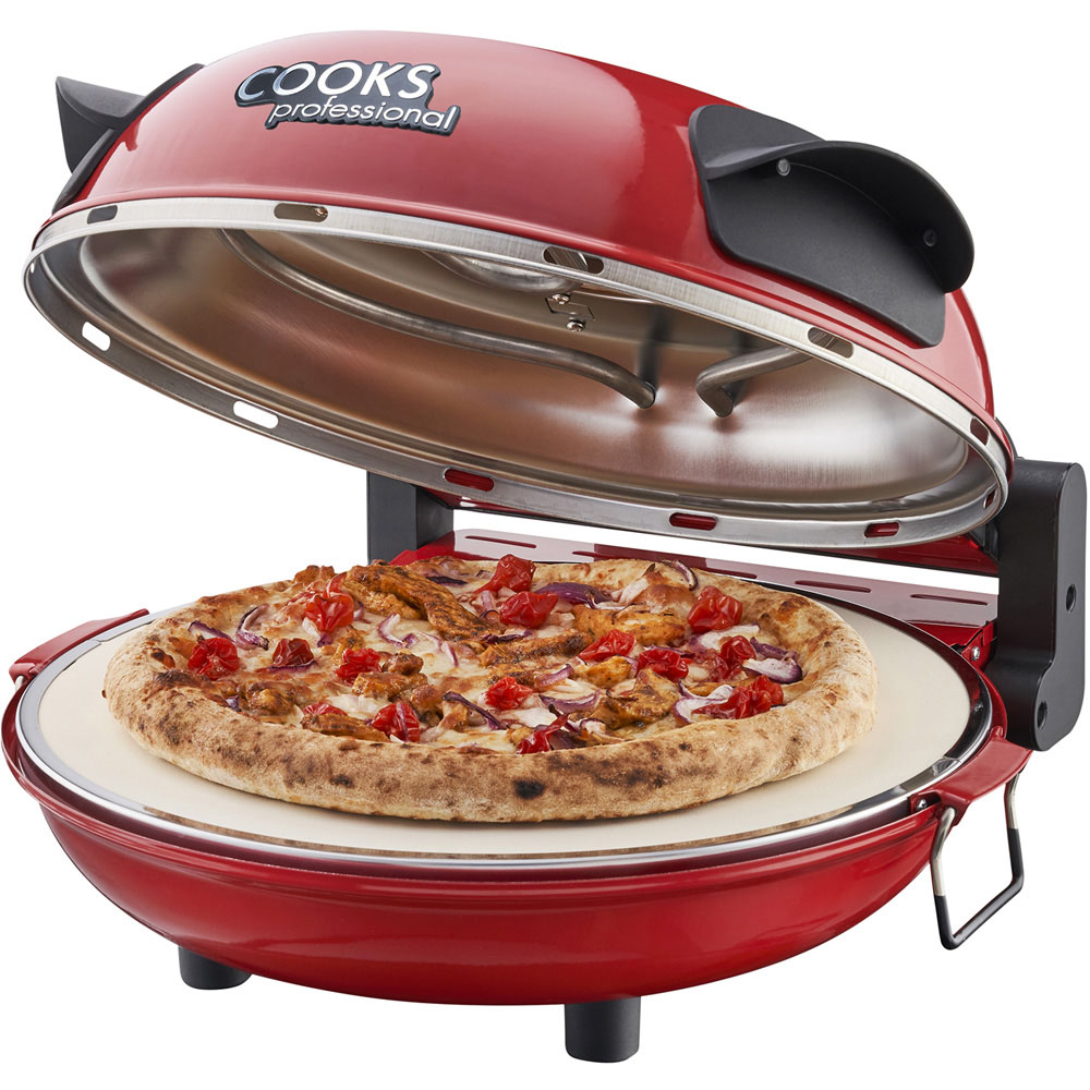 Cooks Professional K132 Red Pizza Oven Image 3
