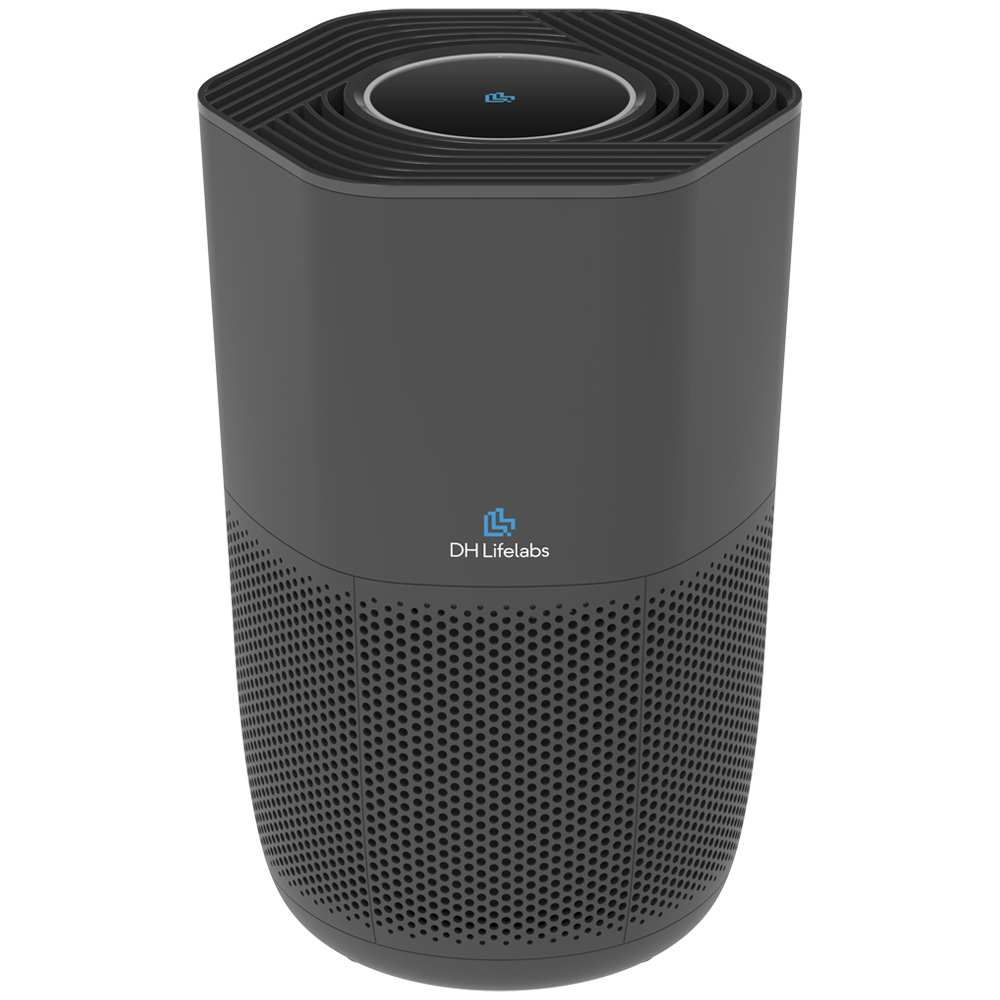 DH Lifelabs Sciaire Essential Air Purifier with HEPA Filter Black Image 2
