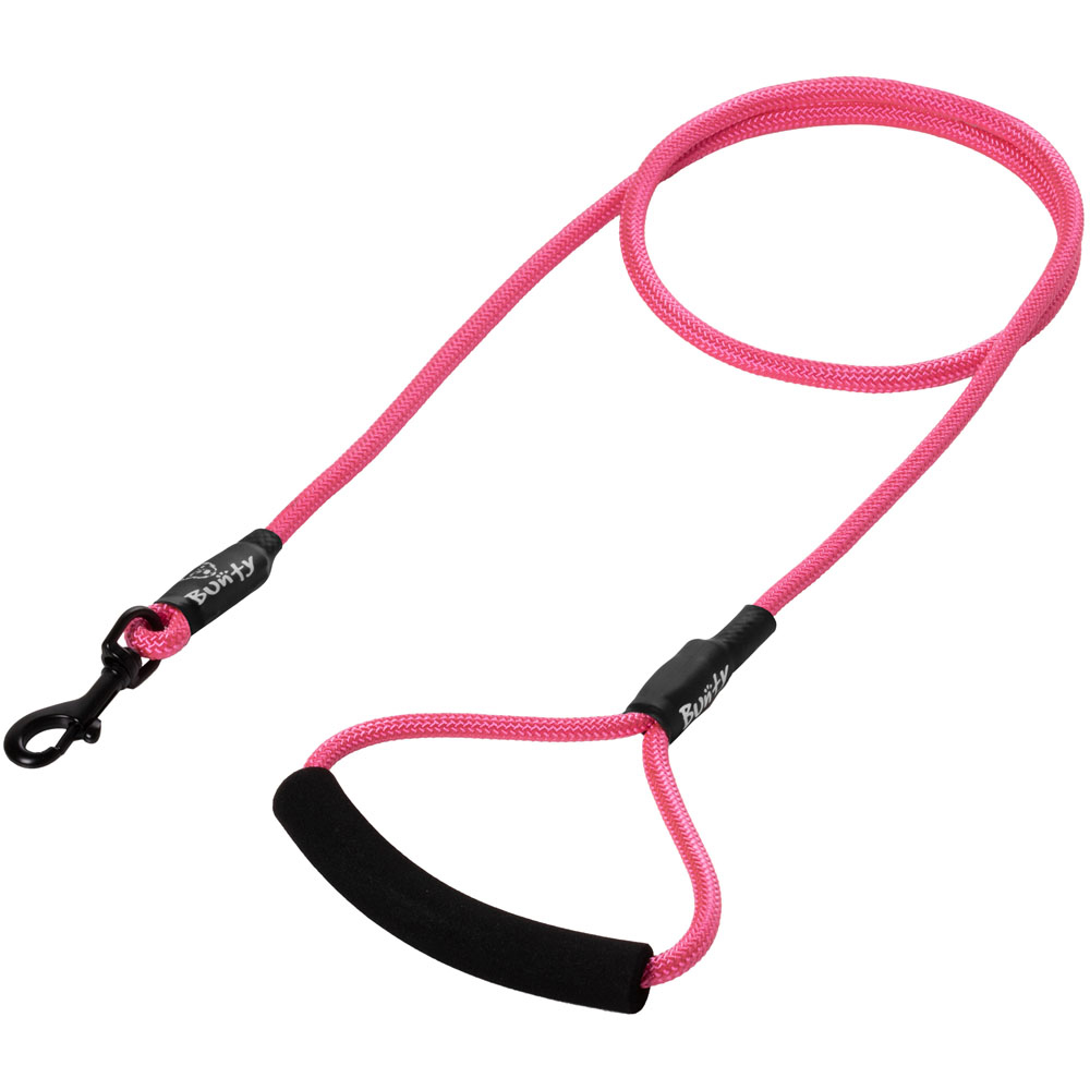 Bunty Medium Pink Rope Lead Image 1