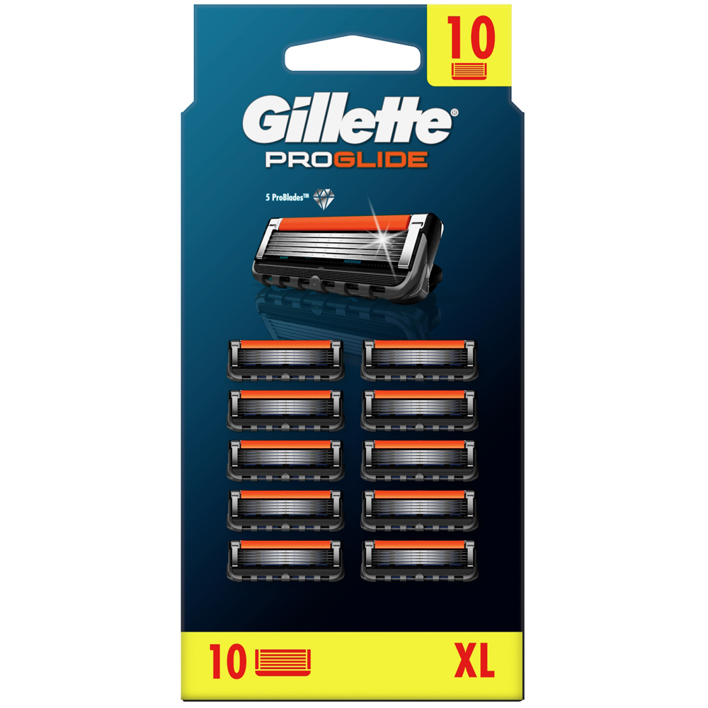 Gillette ProGlide Men’s Razor Blade Refill 10 Pack Image 1