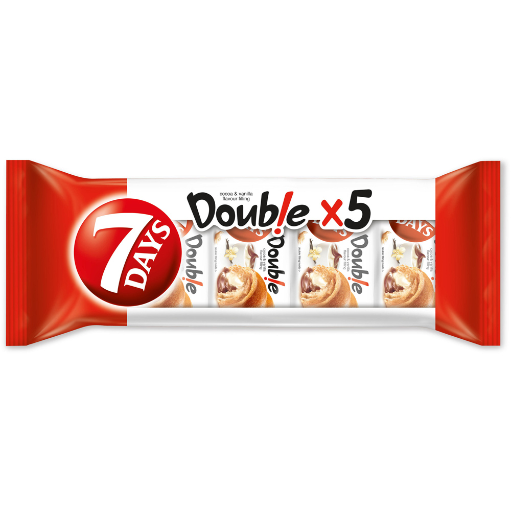 7 Days Cocoa and Vanilla Croissants 5 Pack Image
