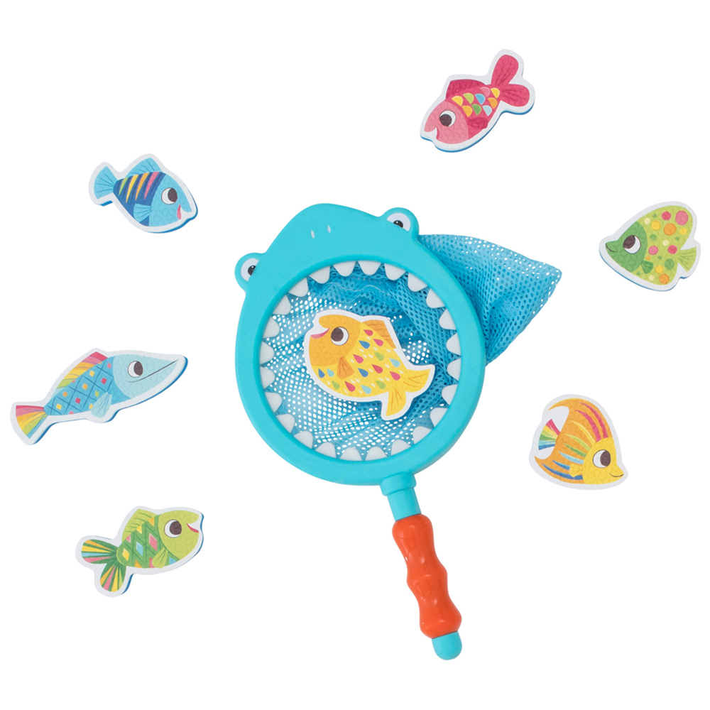 Tiger Tribe Shark Chasey Catch a Fish Bath Toy Image 1