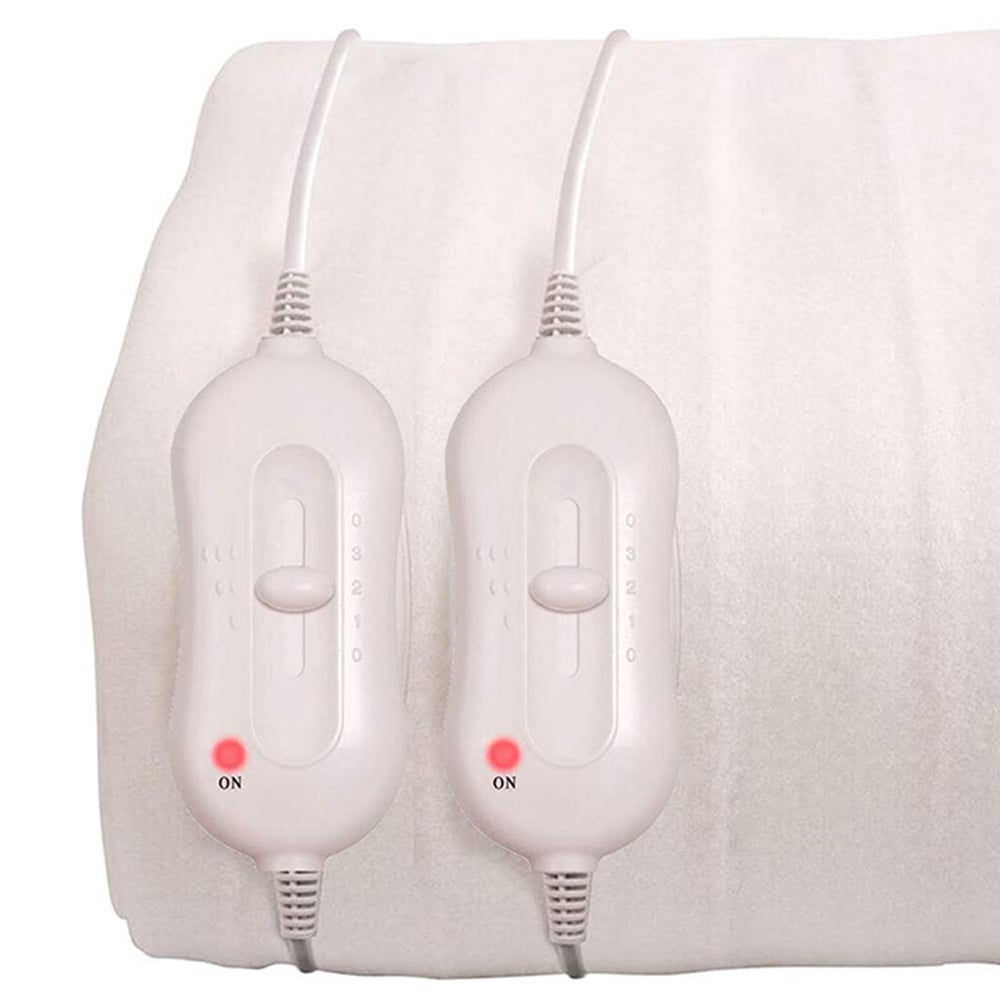 MYLEK Double Electric Fitted Blanket 190 x 137cm Image 2