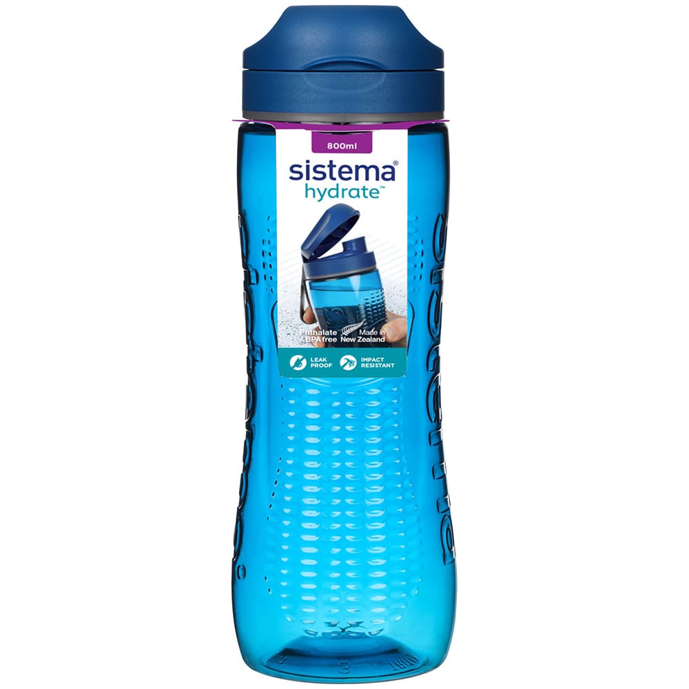 Single Sistema 800ml Hydrate Tritan Active Bottle in Assorted Styles Image 6