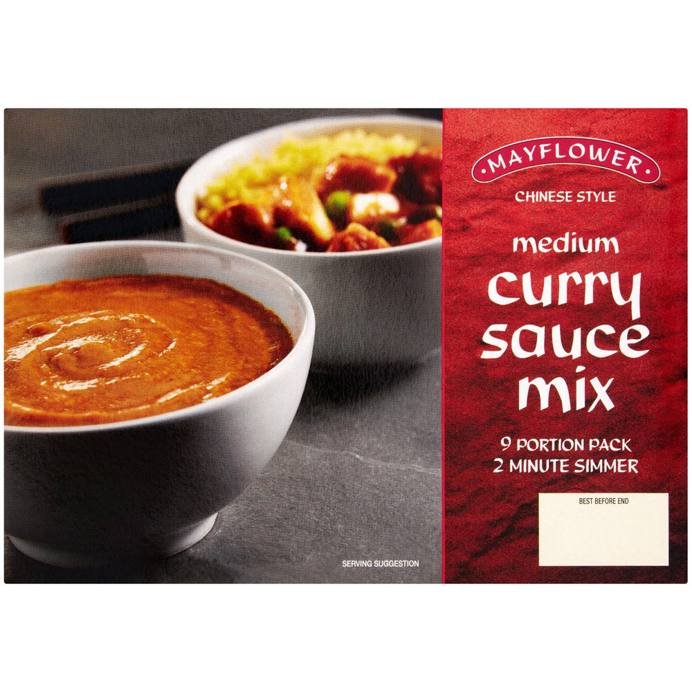 Mayflower Medium Chinese Style Curry Sauce Mix 255g Image