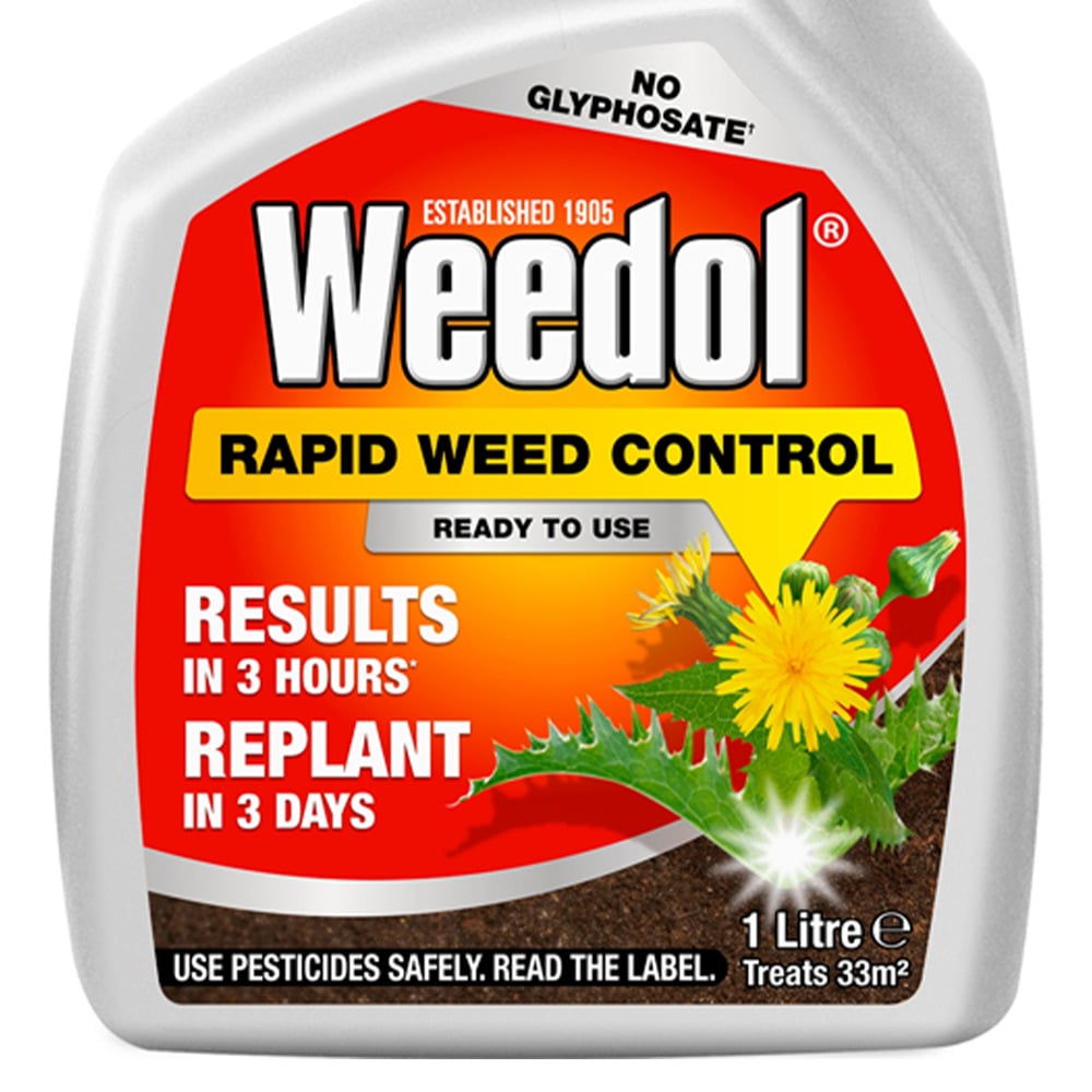 Weedol Rapid Ready to Use Weed Killer 1L Image 3
