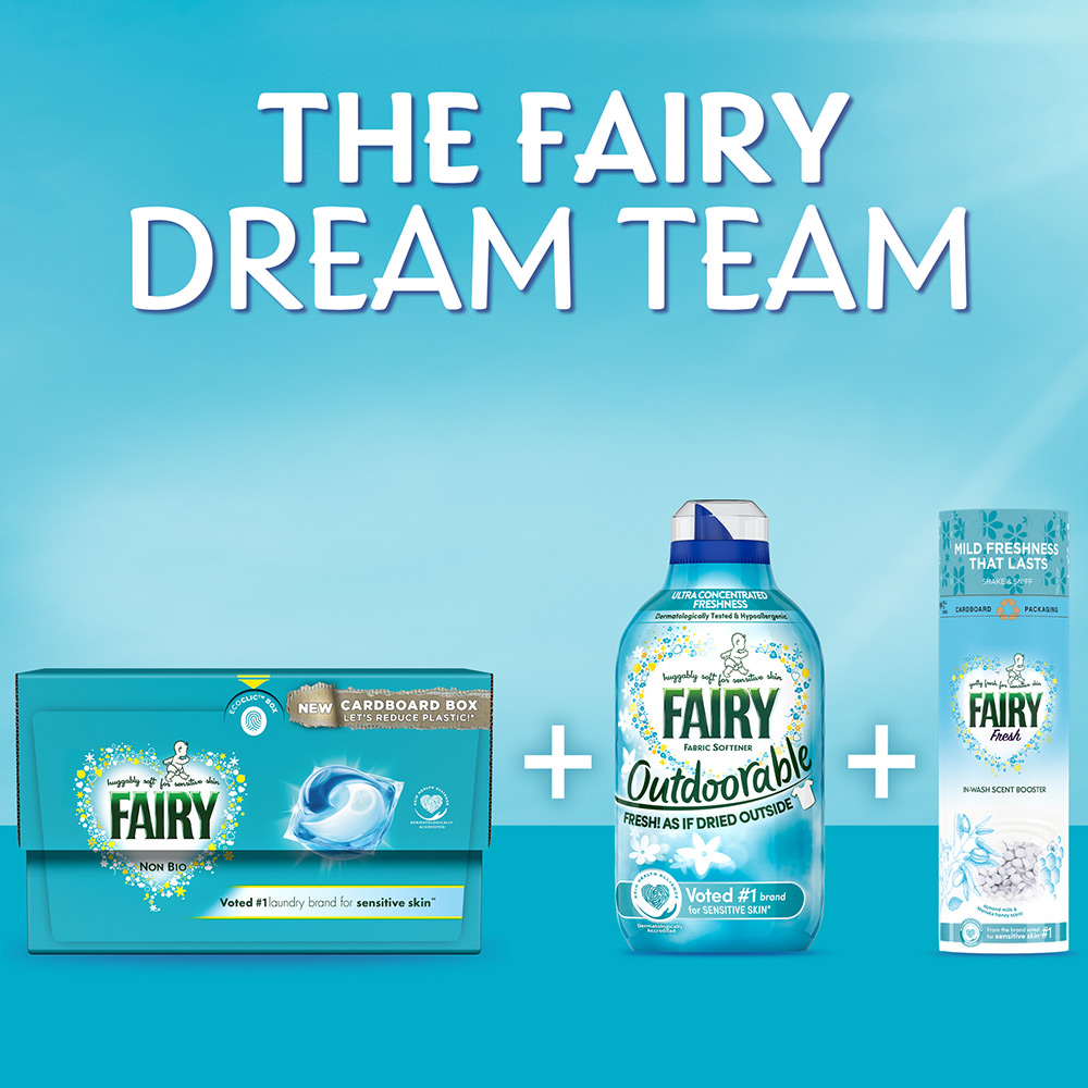 Fairy In Wash Almond Milk and Manuka Honey Scent Booster 176g Image 4