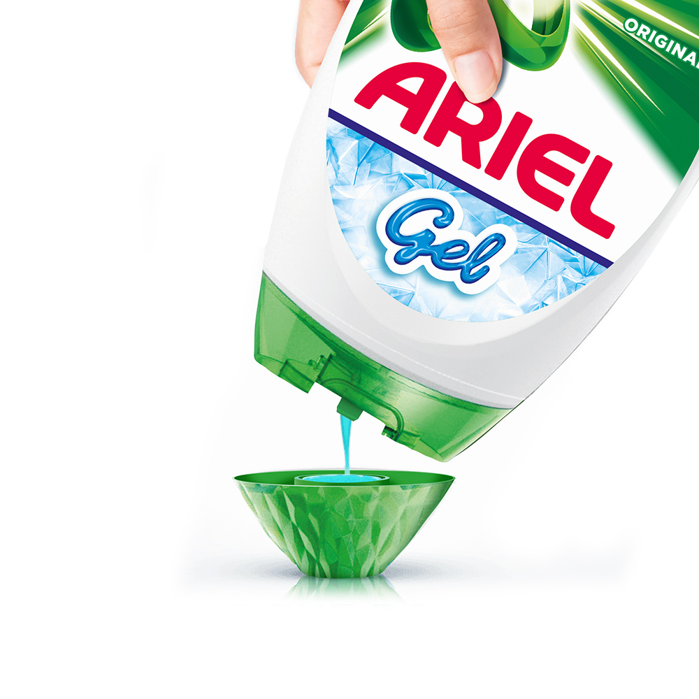 Ariel Original Washing Liquid Laundry Detergent Gel 24 Washes 840ml Image 5