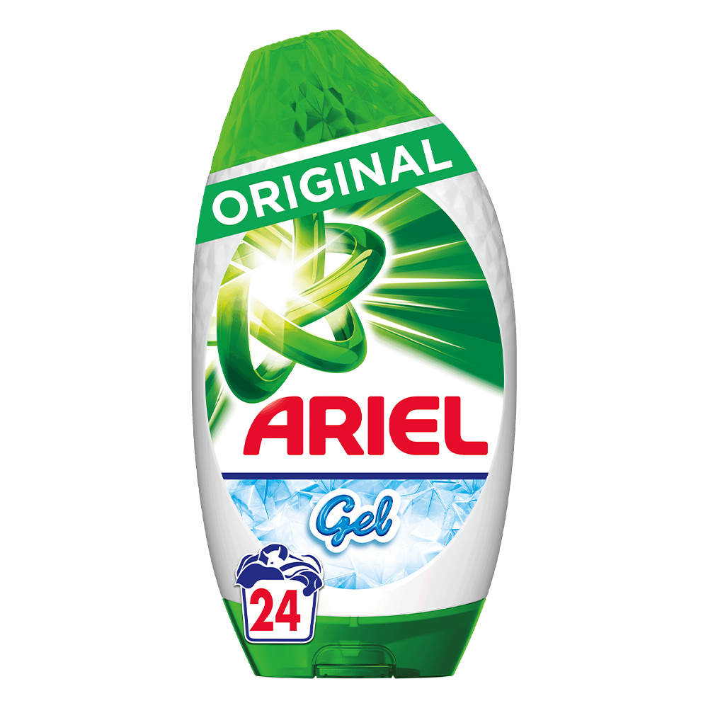 Ariel Original Washing Liquid Laundry Detergent Gel 24 Washes 840ml Image 1