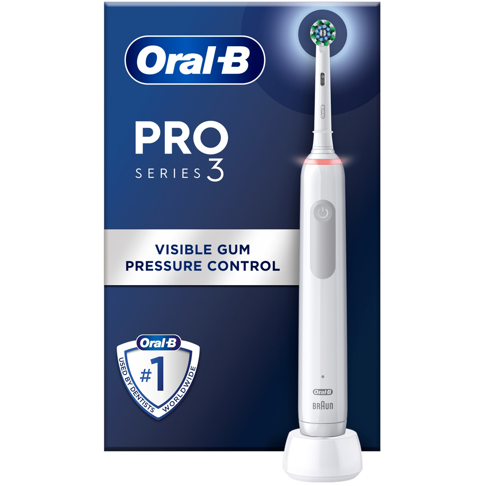 Oral-B Pro 3 3000 Cross Action White Image 2
