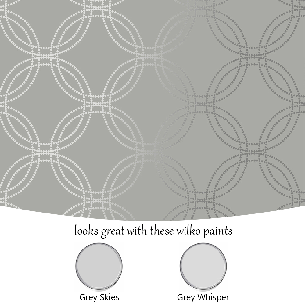 Superfresco Easy Serpentine Grey Wallpaper Image 5