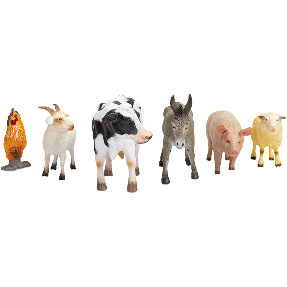 CollectA Kids 6 Piece Farm Figurines Starter Pack Image 1