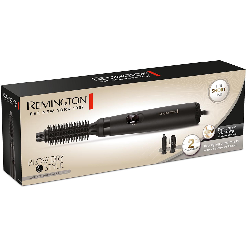 Remington Black Hot Air Hair Dryer and Styler Image 8