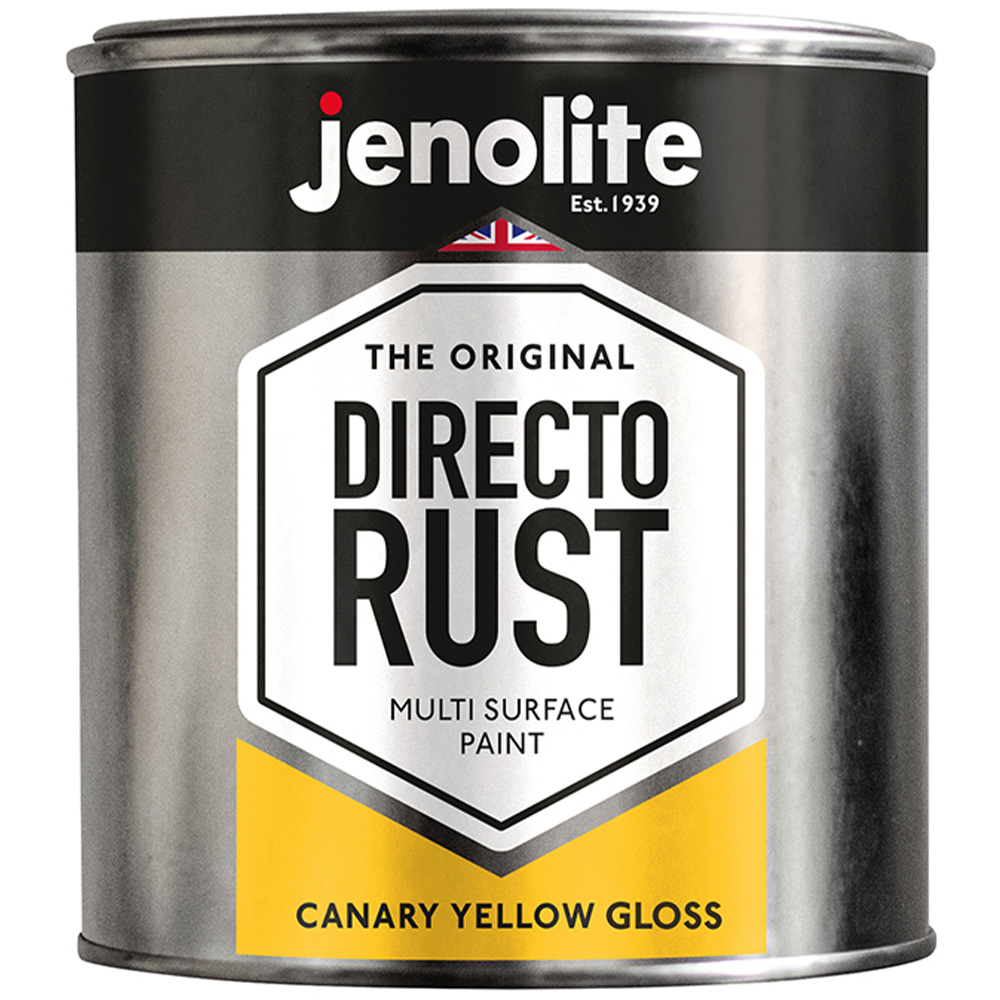 Jenolite Directorust Canary Yellow Gloss 1L Image 2