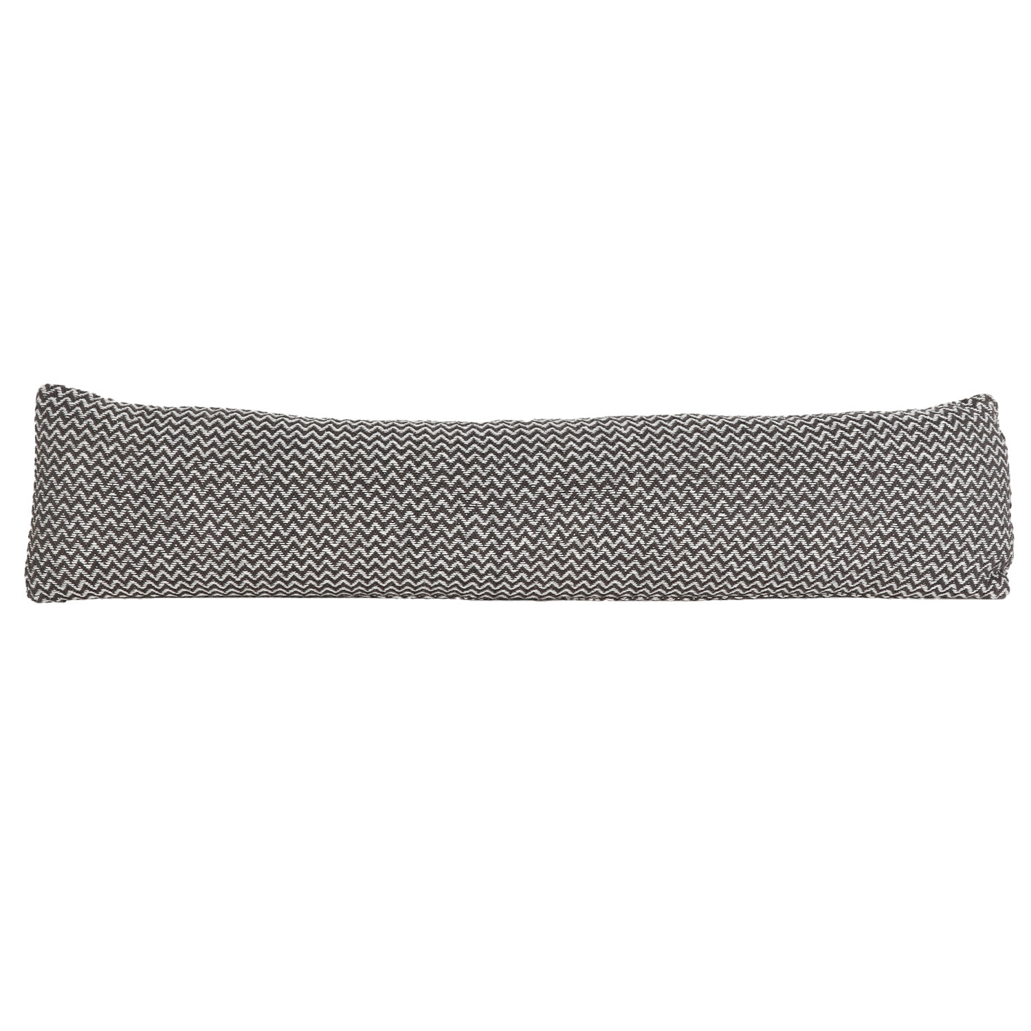 Grey Chevron Draught Excluder Image 1