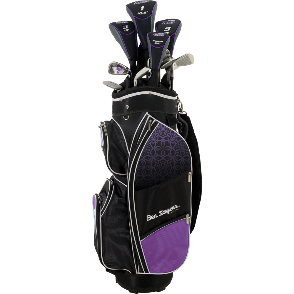 Ben Sayers M8 Package Set with a Purple Cart Bag LRH Image 1
