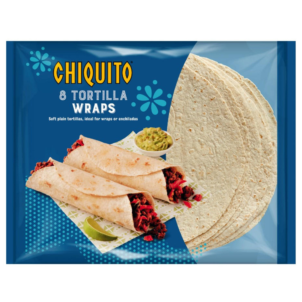 Chiquito Tortilla Wraps 8 Pack Image