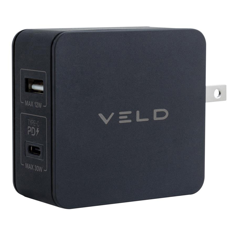 Veld Super Fast 2 Port Travel Charger 42W Image 2