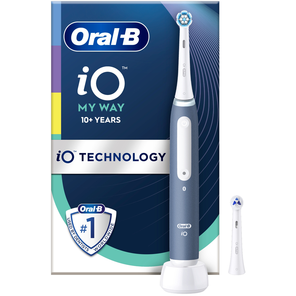 Oral-B iO My Way 10 with Years Blue Electric Toothbrush Image 2