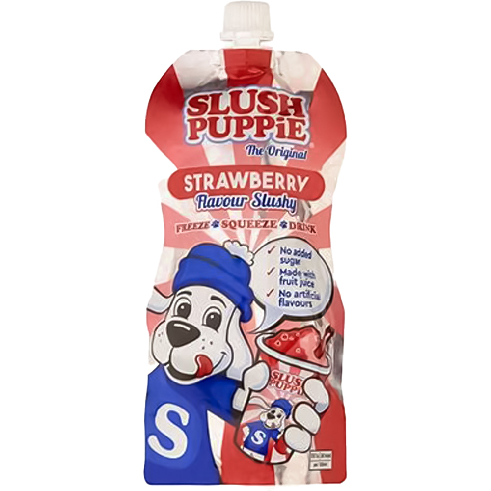 Slush Puppie Strawberry Pouch 250ml Image