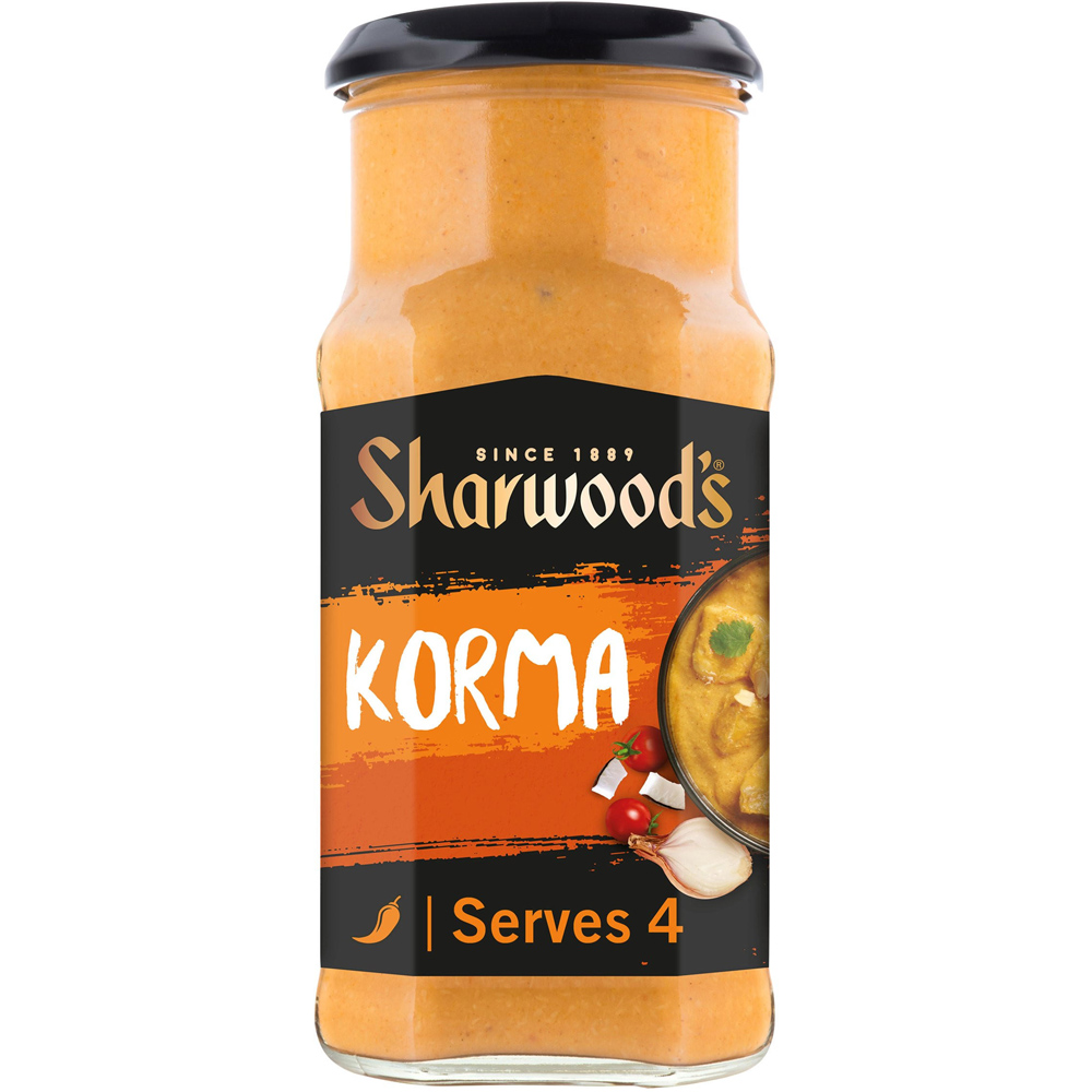 Sharwood's Korma Cooking Sauce 420g Image