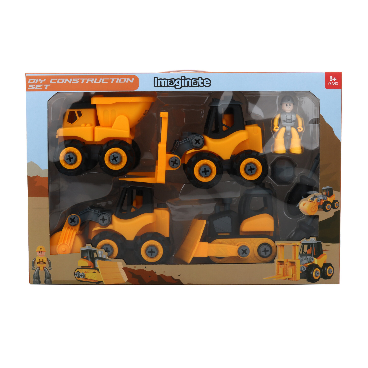 Single Imaginate DIY Construction Set Yellow in Assorted styles Image 1