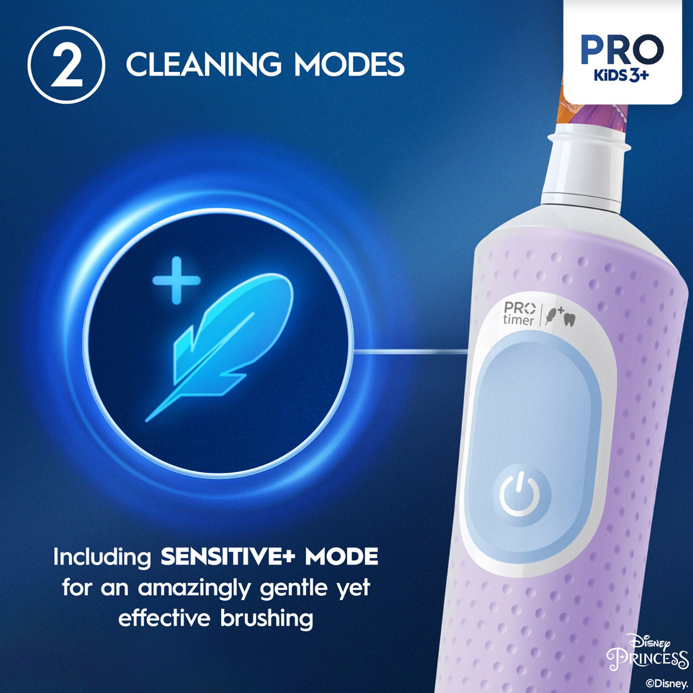 Oral-B Princess Vitality Pro Kids Electric Toothbrush Image 5