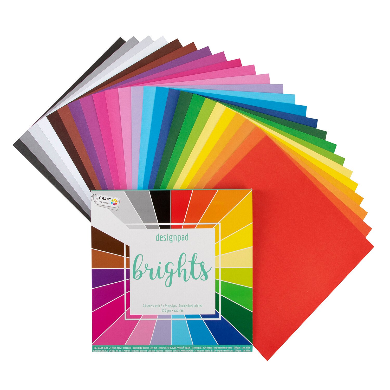 Single CRAFT Sensations Design Pad Scrapbooking Paper in Assorted styles Image 3