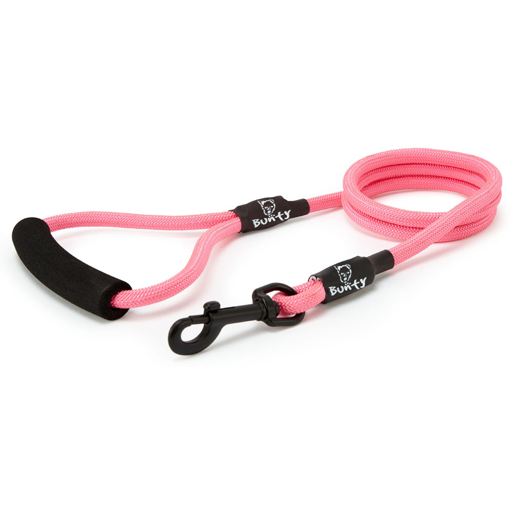 Bunty Medium Pink Rope Lead Image 3