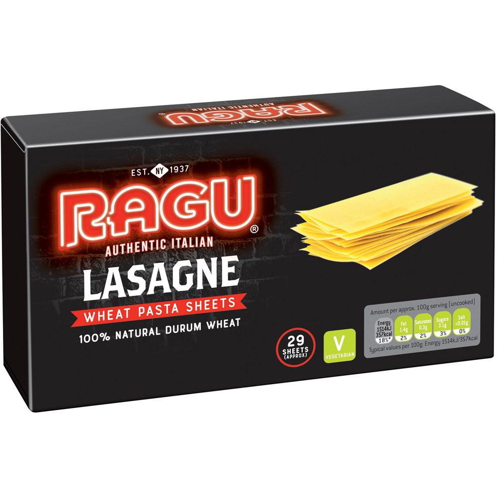 Ragu Lasagne Pasta Sheets 500g Image