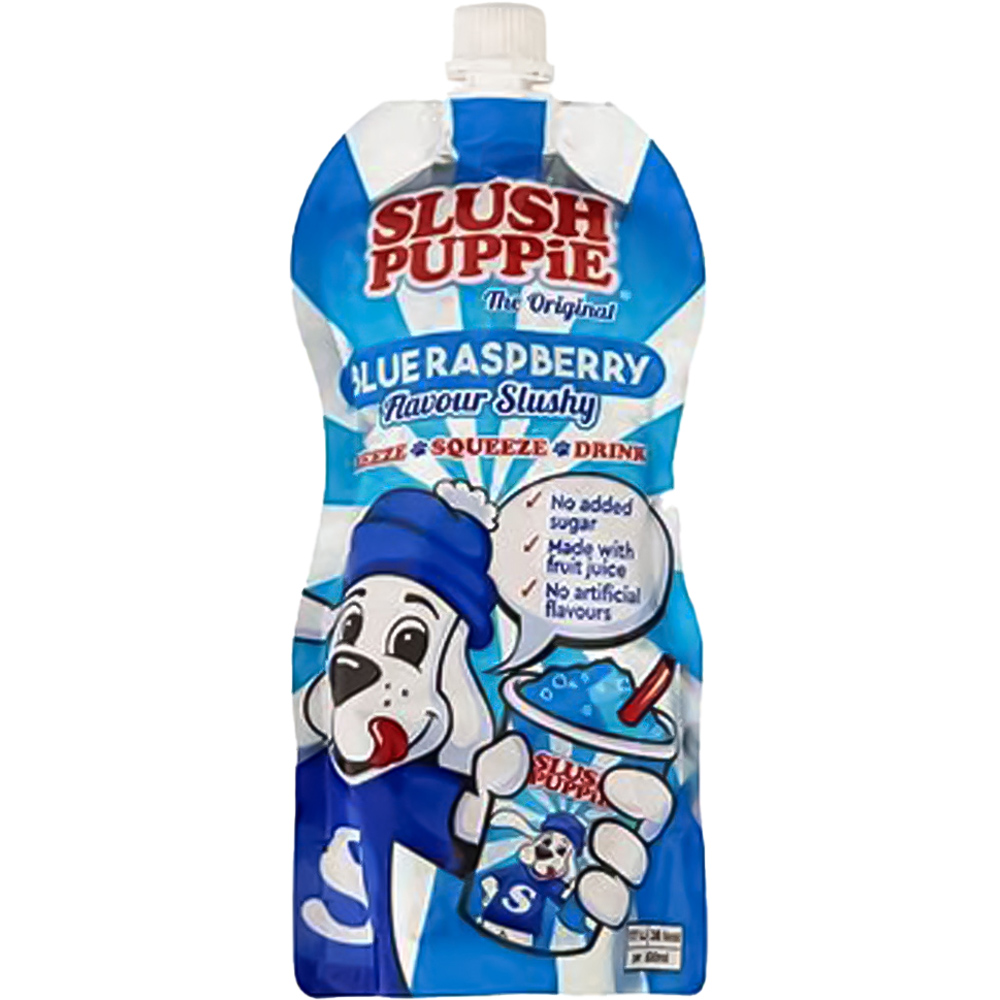 Slush Puppie Blue Raspberry Pouch 250ml Image
