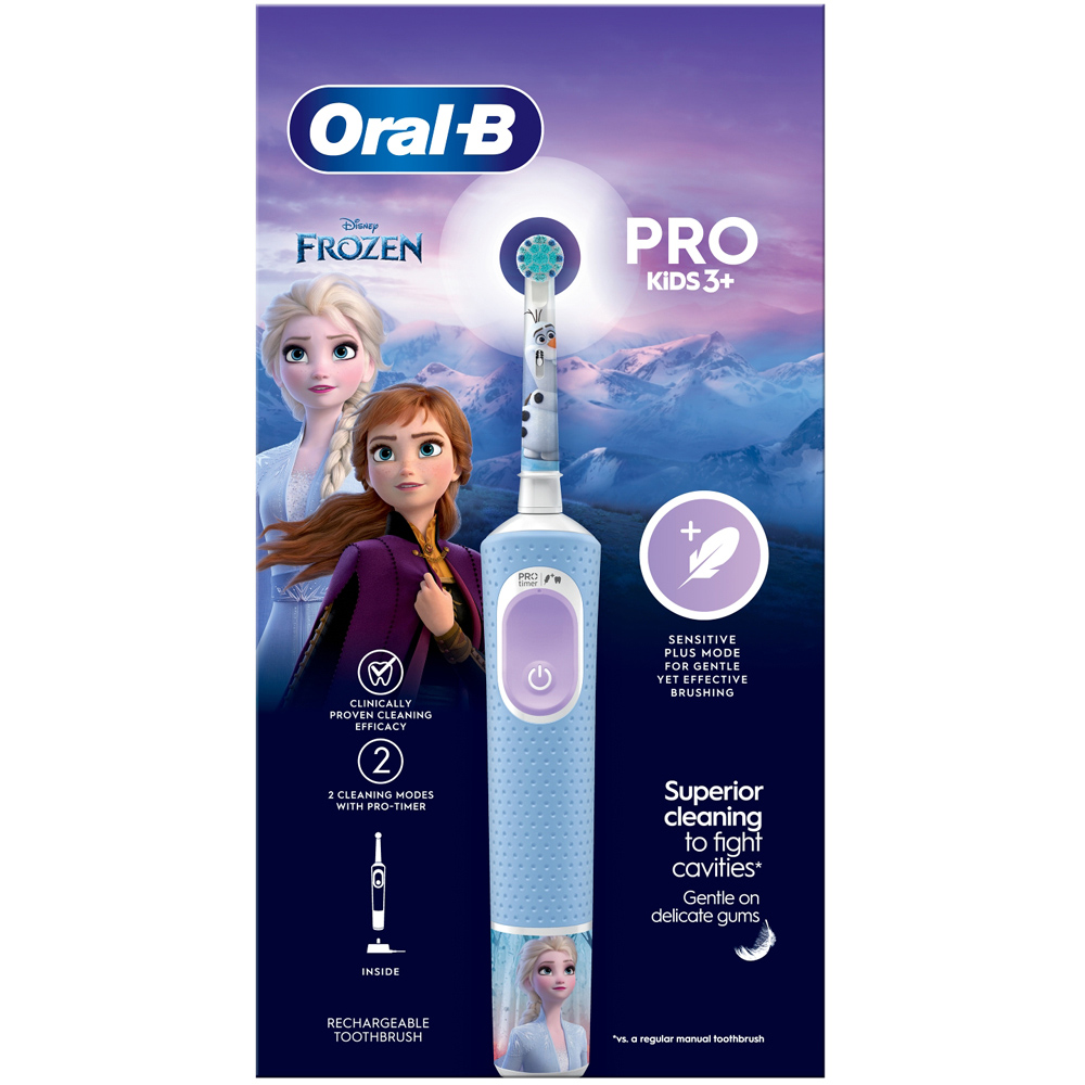 Oral-B Frozen Vitality Pro Kids Electric Toothbrush Image 1