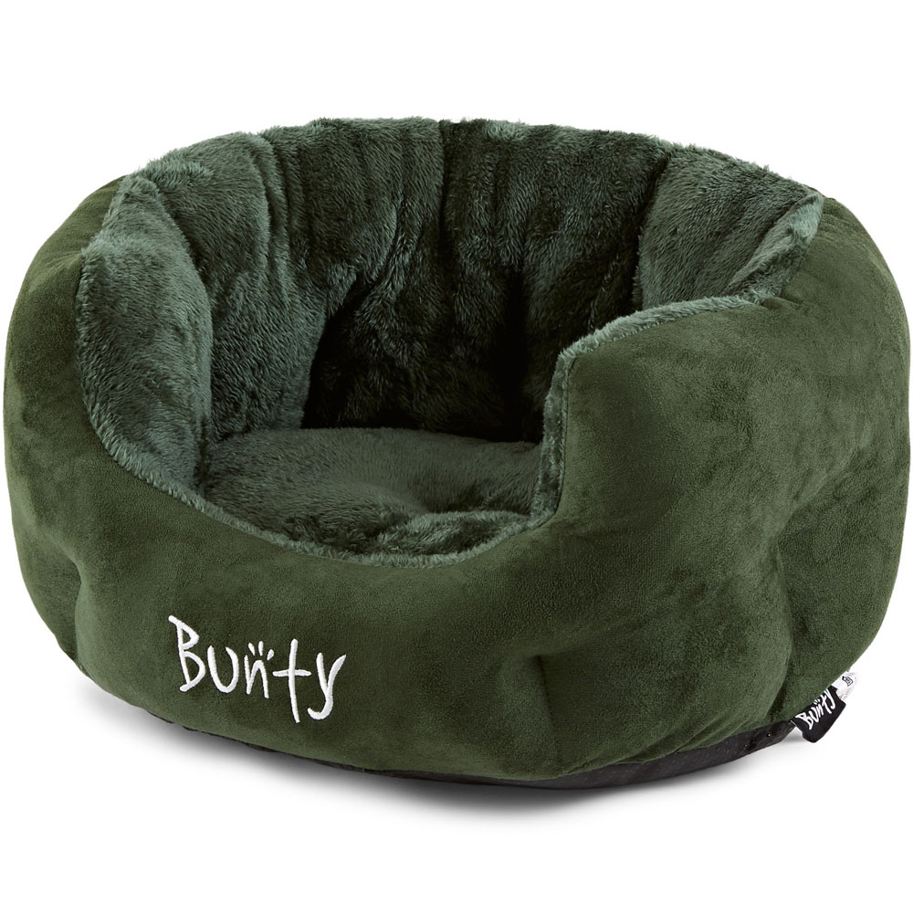 Bunty Polar Small Green Dog Bed Image 3